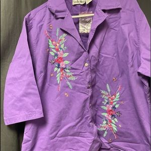 QVC Style Studio West complete lavender color outfit - 2X. NWT